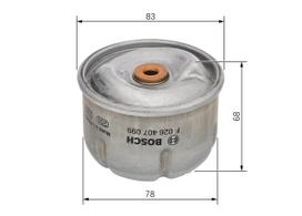 Alyvos filtras BOSCH F 026 407 099