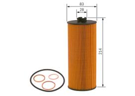 Alyvos filtras BOSCH F 026 407 026