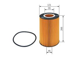 Alyvos filtras BOSCH F 026 407 042