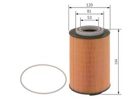 Alyvos filtras BOSCH F 026 407 191
