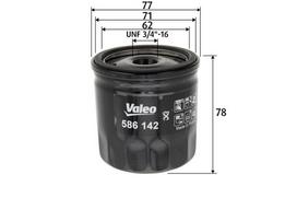 Alyvos filtras VALEO 586142