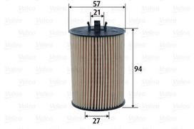 Alyvos filtras VALEO 586560