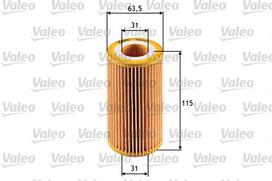 Alyvos filtras VALEO 586505