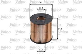 Alyvos filtras VALEO 586508