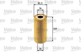 Alyvos filtras VALEO 586521