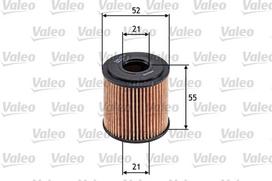 Alyvos filtras VALEO 586540