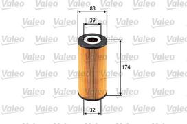 Alyvos filtras VALEO 586522