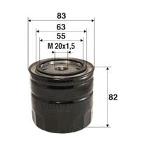 Alyvos filtras VALEO 586060