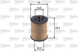 Alyvos filtras VALEO 586539