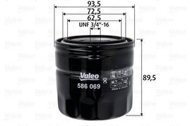 Alyvos filtras VALEO 586069
