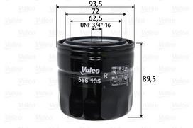 Alyvos filtras VALEO 586135