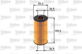 Alyvos filtras VALEO 586537