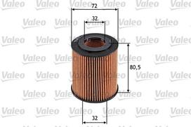Alyvos filtras VALEO 586551