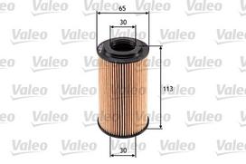 Alyvos filtras VALEO 586564