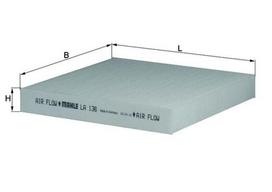 Salono filtras MAHLE ORIGINAL LA 136