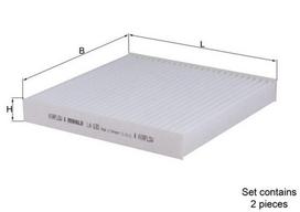 Salono filtras KNECHT LA 630/S