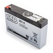 SSB SB 7-6 6V 7Ah AGM