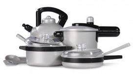 wmf puodu rinkinys - Klein Equipment Set Pot And Kitchen, juoda/pilka - 1 nuotrauka