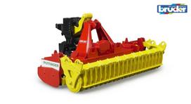 modeliukai traktoriai - Bruder Potinger Lion 3002 02346, raudona/geltona - 1 nuotrauka