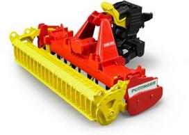modeliukai traktoriai - Bruder Potinger Lion 3002 02346, raudona/geltona - 2 nuotrauka