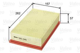 Oro filtras VALEO 585040