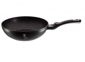 akmens mases keptuves - Berlinger Haus Metallic Wok BH-1848, 28 cm, aliuminis - 2 nuotrauka