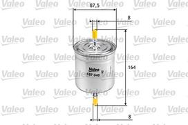 Kuro filtras VALEO 587040