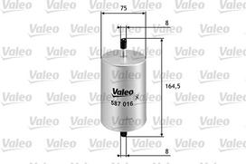 Kuro filtras VALEO 587016