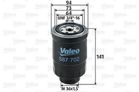 Kuro filtras VALEO 587702