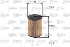 Alyvos filtras VALEO 586526