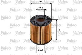 Alyvos filtras VALEO 586523