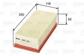 Oro filtras VALEO 585211