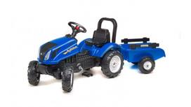 priekaba traktoriui mini - Minamas traktorius su priekaba New Holland 3080AB - 3 nuotrauka