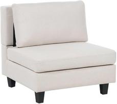 Sofa Beliani Modulis 1-osobowy jasnobeżowy UNSTAD