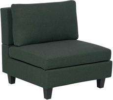 Sofa Beliani Modulis 1-osobowy ciemnozielony UNSTAD