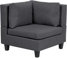 Sofa Beliani Modulis narożny tamsiai pilka UNSTAD