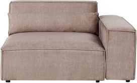 Sofa Beliani Modulis narożny lewostronny ruda HELLNAR