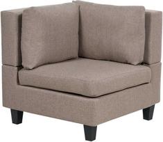 Sofa Beliani Modulis narożny ruda UNSTAD