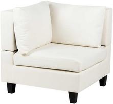 Sofa Beliani Modulis narożny balta UNSTAD