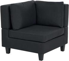 Sofa Beliani Modulis narożny juoda UNSTAD