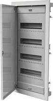 Pawbol 4x12 įleidžiamas modulinis skirstomasis skydas su metalinėmis durelėmis IP40 N+PE C.1548