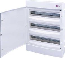 Eti-Polam 3x18 įleidžiamas modulinis skirstomasis skydas /balta/ IP40 ECM3X18PO-s DIDO 001101098