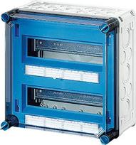 Hensel Modulis skirstomasis skydas 2 x 12 paviršių IP65 MI 81224 (HPL00026)