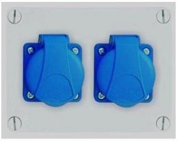 Pawbol Fiksuotas skirstomasis skydas R- BOX 150 2x250V IP44 (B.1601)