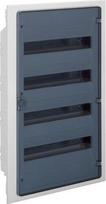 Hager GOLF 4x18 modulinis skirstomasis skydas IP40 permatomos durys - VF418TD
