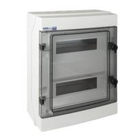 Paviršinio montavimo skirstomasis skydas 2x12 IP65 RH-24 (2x12) (N+PE)