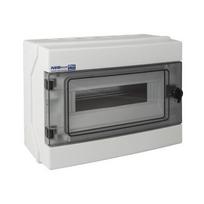 Paviršinio montavimo skirstomasis skydas ip65 rh-12 (n+pe) 1x12