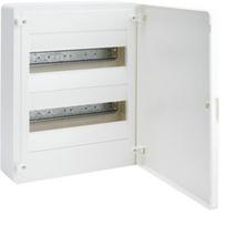 hager skydelis - Skydas Hager, virštinkinis/atviras, IP40, 24 mod., balta - 1 nuotrauka