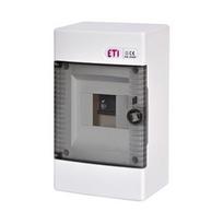 Modulinis skydas ECT4PT, 4 modulių virštinkinis skaidr. IP40