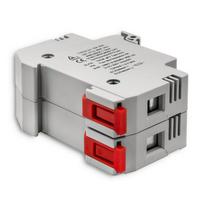 QOLTEC 52584 Saugiklio pagrindas Nuolatinės srovės saugiklis / 2P / 1000V / 30A / 10x38 / saulės